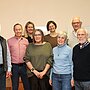 Matthias Dieckerhoff, Markus Giesbers, Martina Bäcker, Ute Guddack, Annette Schwaack, Marlies van der Kooy, Pfarrer Clemens Lübbers, Alfons Bartoniczek, Angelika Reimers.